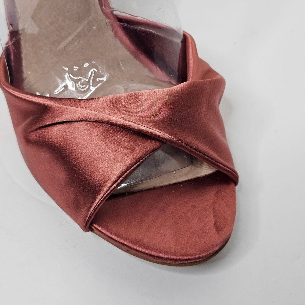 NWOT Steve by Steve Madden Satin Naira Heels - Picture 9 of 15
